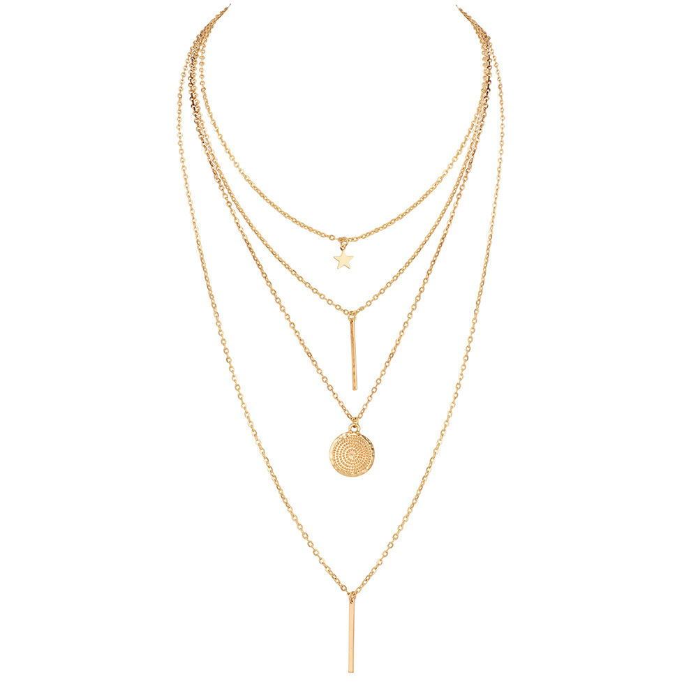 Boho Vintage Pendant Necklace