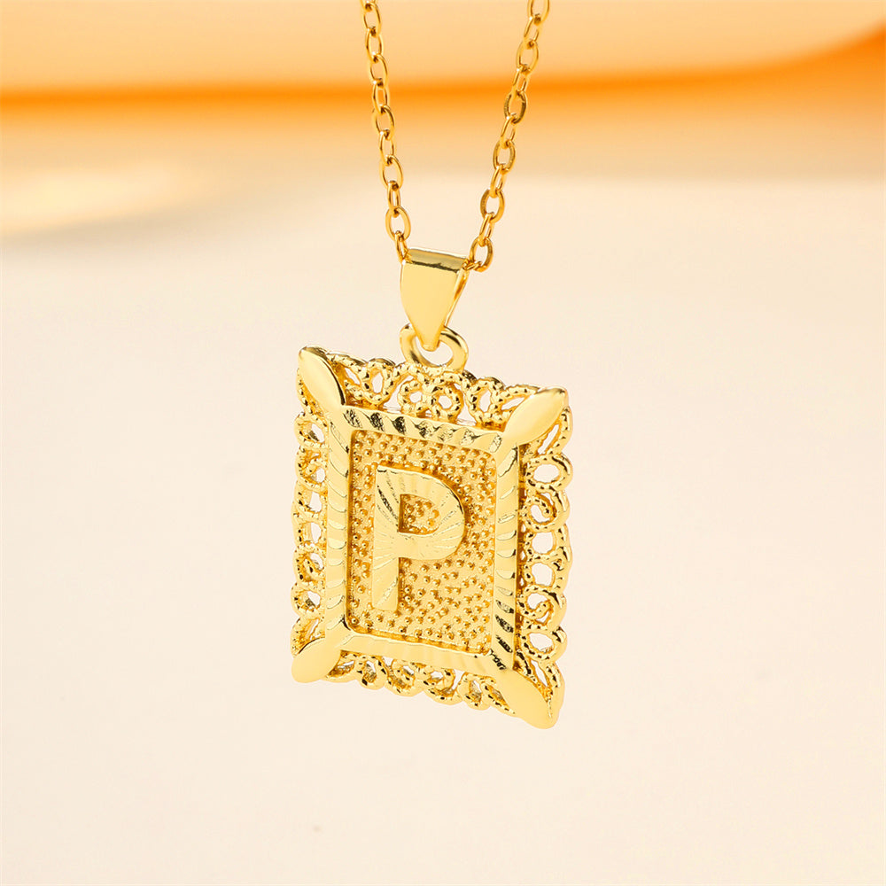 A-Z Letter Charm Necklace