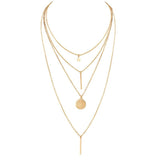 Boho Vintage Pendant Necklace