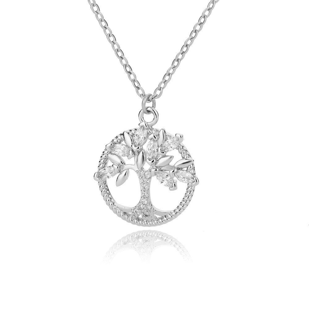 Hollow Tree Of Life Necklace
