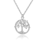 Hollow Tree Of Life Necklace
