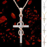 Eight-character Cross Necklace
