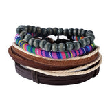 Bead Punk Wrap Bracelet