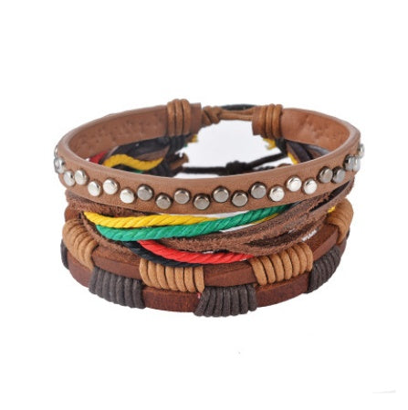 Bead Punk Wrap Bracelet