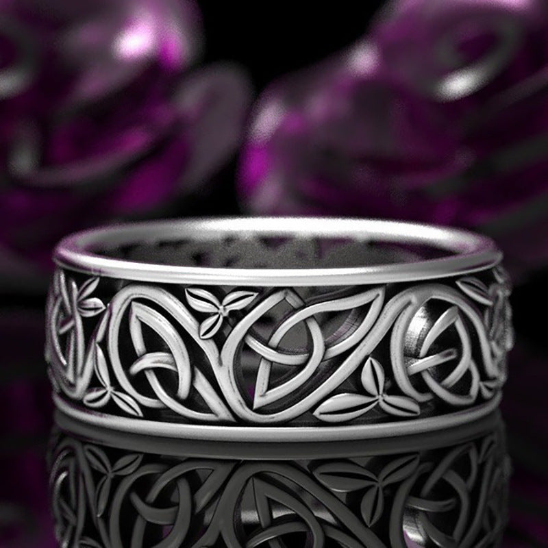 Viking Wolf Celtic Werewolf Ring
