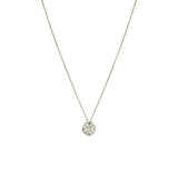 Magnetic Folding Leaf Clover Necklace