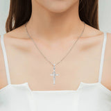 Eight-character Cross Necklace
