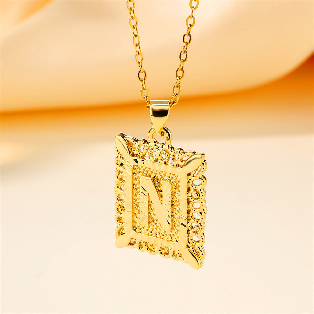 A-Z Letter Charm Necklace