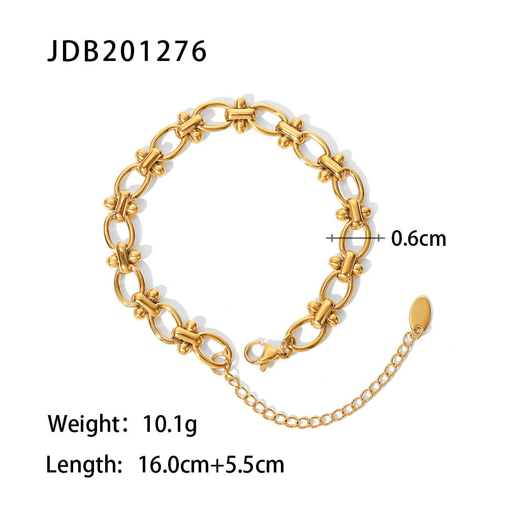 Versatile Gold-plated Bracelet