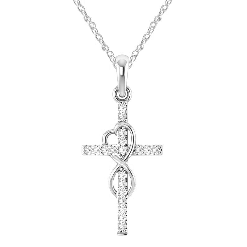 Eight-character Cross Necklace