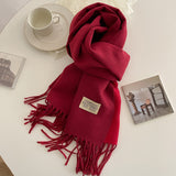 Double-sided Artificial Cashmere Scarf