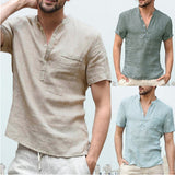 Casual Linen Beach Shirt