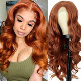 Wavy Curly Synthetic Fiber Head Cover Wig