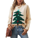 Christmas Tree Pullover Loose Sweater