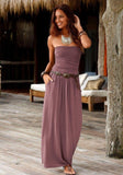 Holiday Style Tube Top Dress