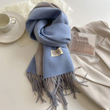 Double-sided Artificial Cashmere Scarf