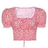 Small Floral T-shirt Top