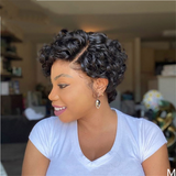 Staller Small Curley Wig