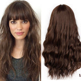 Mid-length Curly Hair Wig