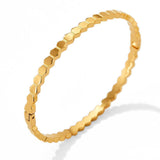 Star Buckle Steel Bracelet
