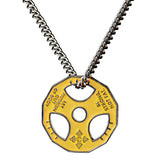 Sports Barbell Necklace