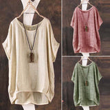 Casual Loose Linen Top