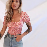 Small Floral T-shirt Top