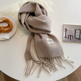 Double-sided Artificial Cashmere Scarf