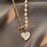 Love Pearl Necklace