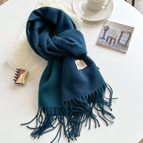 Double-sided Artificial Cashmere Scarf