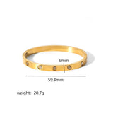 Star Buckle Steel Bracelet