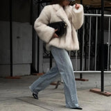 Fox Fur Loose Coat