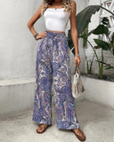 Paisley Printed Pant