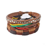 Bead Punk Wrap Bracelet
