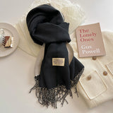 Double-sided Artificial Cashmere Scarf