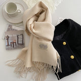 Double-sided Artificial Cashmere Scarf