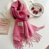 Double-sided Artificial Cashmere Scarf