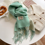 Double-sided Artificial Cashmere Scarf