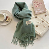 Double-sided Artificial Cashmere Scarf