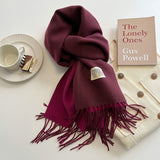 Double-sided Artificial Cashmere Scarf