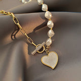 Love Pearl Necklace