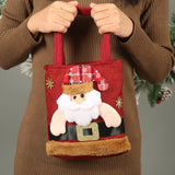 Santa Claus Elk Snowman Bear Handbag