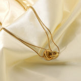 Double Link Necklace