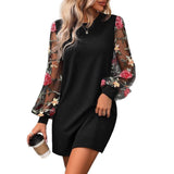 Floral Sleeve Dress