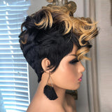 Button Net Hair Cover Wig