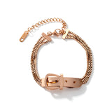 Belt Lock Bracelet