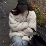 Fox Fur Loose Coat