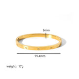 Star Buckle Steel Bracelet