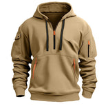 Cotton Dropped Shoulder Hooded