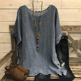 Casual Loose Linen Top